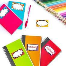 Load image into Gallery viewer, 2x500pcs Christmas Xmas 8 Stickers/Sheet; 75*50 Student Teacher Name Tag Kindergarten Logo Name Tape tape