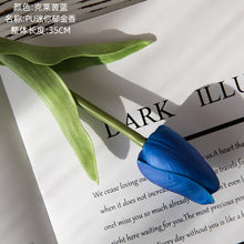 Load image into Gallery viewer, 3PCs Pu Mini Tulip Artificial Fake Flower Plants Home Decoration Wedding Bouquet