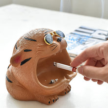 Lade das Bild in den Galerie-Viewer, Ashtray Resin Trend Can Office Coffee Table Animal Home Storage Decoration Small Ornaments Ashtray