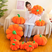 Lade das Bild in den Galerie-Viewer, 2x Halloween Xmas Christmas Gifts Decoration Soft Pumpkin Pillow Vegetable Plush Toy