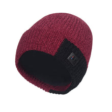 Load image into Gallery viewer, Warm Winter Knit Beanie Hats Cycling Cover Chenille Fleece-Lined Thickened Wool Scarf Unisex