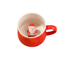 Load image into Gallery viewer, Xmax Christmas Cup Gift Three-Dimensional Animal Coffee Cute Mark Ceramic