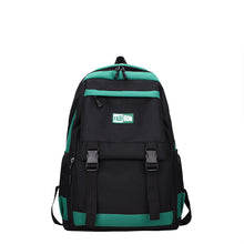Lade das Bild in den Galerie-Viewer, Backpack Color Matching Large Capacity Men's New Fashion Simple Travel Leisure Laptop Junior High School Student Schoolbag