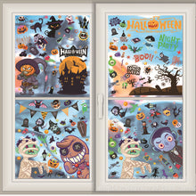 Lade das Bild in den Galerie-Viewer, 2x Halloween Xmas Christmas Gifts Decoration New Creative Skull Window Sticker Decoration Stickers