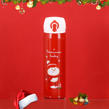 Load image into Gallery viewer, Xmax Christmas Cup Gift Cartoon Children Bounce Insulation Couple Creative 304 Stainless Steel Student Water