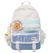 Lade das Bild in den Galerie-Viewer, Backpack Women Fresh Cute Fashion Travel Leisure Junior High School shoulder bag