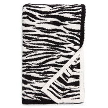 Lade das Bild in den Galerie-Viewer, Fleece Woolen Blanket Children's Knitted Leopard Blanket Fleece-Lined Knitting Leopard Blanket Dream Cover Blanket