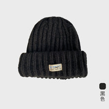 Lade das Bild in den Galerie-Viewer, Warm Winter Knit Beanie Hats New Style Women's Japanese Closed Toe Autumn All-Match Fashion Wool Unisex