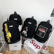 Load image into Gallery viewer, Casual Fashion Large Capacity Waterproof Junior High School Student Backpack