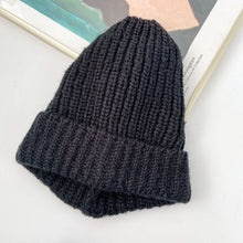 Lade das Bild in den Galerie-Viewer, Warm Winter Knit Beanie Hats Wool Women Autumn and Winter Korean Style Fashion Brand Warm Unisex