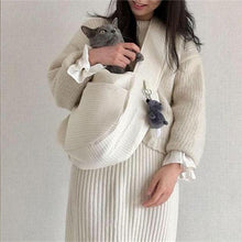 Load image into Gallery viewer, Travel Bag Cat Backpack Pet Bag Shoulder Messenger Bag