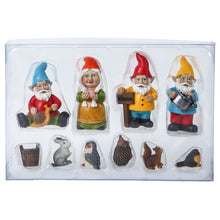 Load image into Gallery viewer, 10-Piece Set Mini Garden Dwarf Resin Decorations for Garden Yard Living Room Decorations