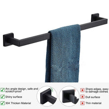 Lade das Bild in den Galerie-Viewer, 304 Stainless Steel Towel Rack Bathroom Roll Stand Toilet Tissue Rack Hardware Set