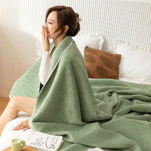 Load image into Gallery viewer, Waffle Blanket Export Multifunctional Blanket Office Nap Blanket