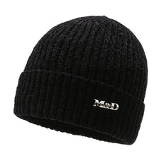 Load image into Gallery viewer, Warm Winter Knit Beanie Hats Cycling Cover Chenille Fleece-Lined Thickened Wool Scarf Unisex