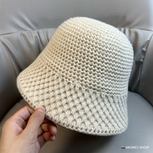 Lade das Bild in den Galerie-Viewer, Warm Winter Knit Beanie Hats Bucket Hat Fashion All-Match Bucket Spring and Autumn Unisex