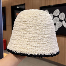 Lade das Bild in den Galerie-Viewer, Warm Winter Knit Beanie Hats Korean Style Plush Hat Women 'S Autumn And Winter Fashion All-Matching Unisex