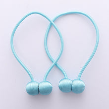 Lade das Bild in den Galerie-Viewer, 20 Colors Headphones Magnetic Buckle Curtain Tied, Non-Perforated Curtains Magnetic Snap