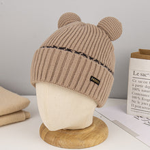 Lade das Bild in den Galerie-Viewer, Warm Winter Knit Beanie Hats Autumn New Mickey Ear Wool Retro Japanese Unisex