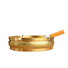 Lade das Bild in den Galerie-Viewer, Ashtray Pure Brass Home Living Room Office High-End Modern Living Room Coffee Table Simple Practical Decoration