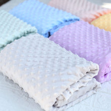 Load image into Gallery viewer, Adult Blanket Baby Children Bubble Quilt Air Conditioning Spring and Autumn Cover Blanket Coral Fleece Blanket