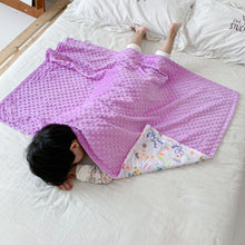 Lade das Bild in den Galerie-Viewer, Baby Coral Fleece Blanket Coral Fleece Soft Spring and Autumn Quilt Cartoon Double Layer Cover Blanket