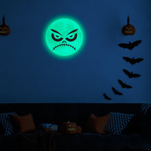 Load image into Gallery viewer, 30cm Halloween Fluorescence Sticker Crow Death Ghost Hand Pumpkin Moon Show Window Decoration
