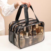 Lade das Bild in den Galerie-Viewer, Backpack Dry Wet Separation Waterproof Cosmetic Storage Women Portable Bath Portable Wash Men Travel shoulder bag