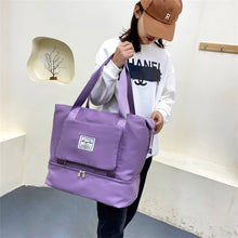 Lade das Bild in den Galerie-Viewer, Backpack = Folding Handbag Pending Luggage Bag Short Distance Buggy Bag Gym Bag