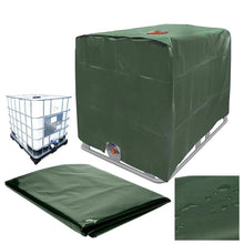 Load image into Gallery viewer, 1000 Liters IBC Water Tank Cover Silver Black Gray Green Outdoor Garden Furniture Waterproof Sun Protection
