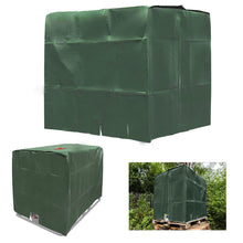Load image into Gallery viewer, 1000 Liters IBC Water Tank Cover Silver Black Gray Green Outdoor Garden Furniture Waterproof Sun Protection