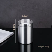 Lade das Bild in den Galerie-Viewer, Ashtray Stainless Steel Popular Office Commercial Household Ashtray