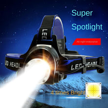 Lade das Bild in den Galerie-Viewer, Head Light Induction USB Charging Strong Light Remote Zoom Night Fishing Led