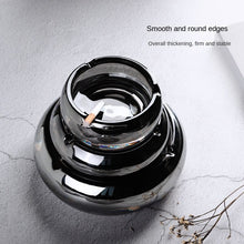 Load image into Gallery viewer, Ashtray Glass Large Small Household Cigarette Dish Trend Living Room Men Office round Ashtray