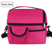 Lade das Bild in den Galerie-Viewer, Practical Portable Lunch Bag Double-Layer Insulated Breast Milk Preservation Bag Food Lunch Box