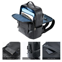 Lade das Bild in den Galerie-Viewer, Large Capacity Computer Backpack Leather Multifunctional Business Travel Bag