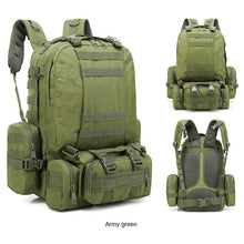 Lade das Bild in den Galerie-Viewer, Men's Camouflage Large-Capacity Backpack, Hiking Backpack Outdoor Military Fans