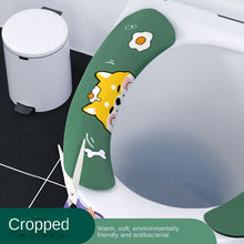 Load image into Gallery viewer, 3pcs Toilet Seat Cover Pads Household Washer Four Seasons Paste