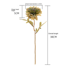 Load image into Gallery viewer, 3PCs Leaf Moon Dahlia Artificial Fake Flower Plants Home Decoration Wedding Bouquet