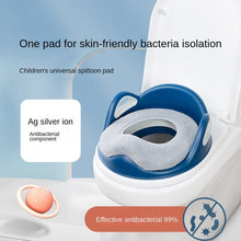 Load image into Gallery viewer, 3pcs Toilet Seat Cover Pads Silver Ion Antibacterial Children's Cushion Warm Plush Baby Baby