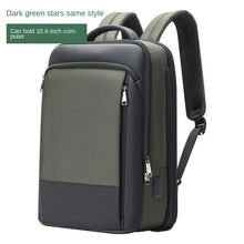 Lade das Bild in den Galerie-Viewer, Men's Business Backpack Multifunctional USB Backpack Large Capacity Computer Backpack