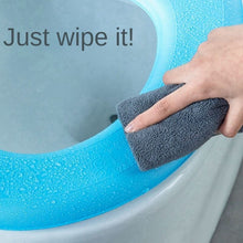 Load image into Gallery viewer, 3pcs Toilet Seat Cover Pads Home Cushion Summer Ring Adhesive Foam Pad High Foam Stickers