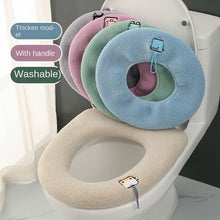 Load image into Gallery viewer, 3pcs Toilet Seat Cover Pads Four Seasons Household New