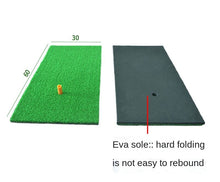 Load image into Gallery viewer, 30*60/20*50cm Golf Indoor Swing Practice Mat Convenient Mini Golf Pad