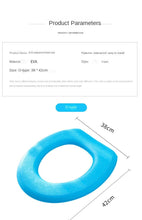 Load image into Gallery viewer, 3pcs Toilet Seat Cover Pads Home Cushion Summer Ring Adhesive Foam Pad High Foam Stickers