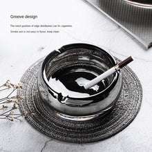 Load image into Gallery viewer, Ashtray Glass Large Small Household Cigarette Dish Trend Living Room Men Office round Ashtray