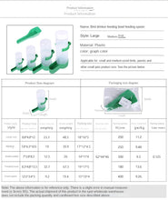 Lade das Bild in den Galerie-Viewer, 2 pcs Safe Non-Toxic Bird Toys Pet Birds Water Fountain Supplies Automatic Water Feeding Feeder