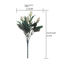Load image into Gallery viewer, 2PCs Bunny Tail Bundle Artificial Fake Flower Plants Home Decoration Wedding Bouquet