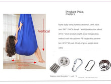 Lade das Bild in den Galerie-Viewer, 280 * 100CM Hammock Elastic Indoor And Outdoor Children's Sensory Swing