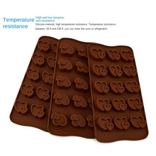 Load image into Gallery viewer, 2pc Silicone Mold Fun 15-Piece Heart-Shaped Handmade Candy Baking Model DIY Decoration